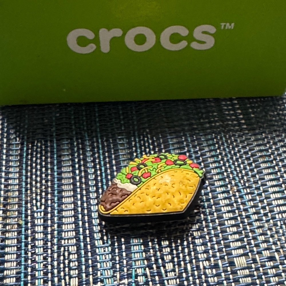CROCS Vibrant Taco Shoe Charm